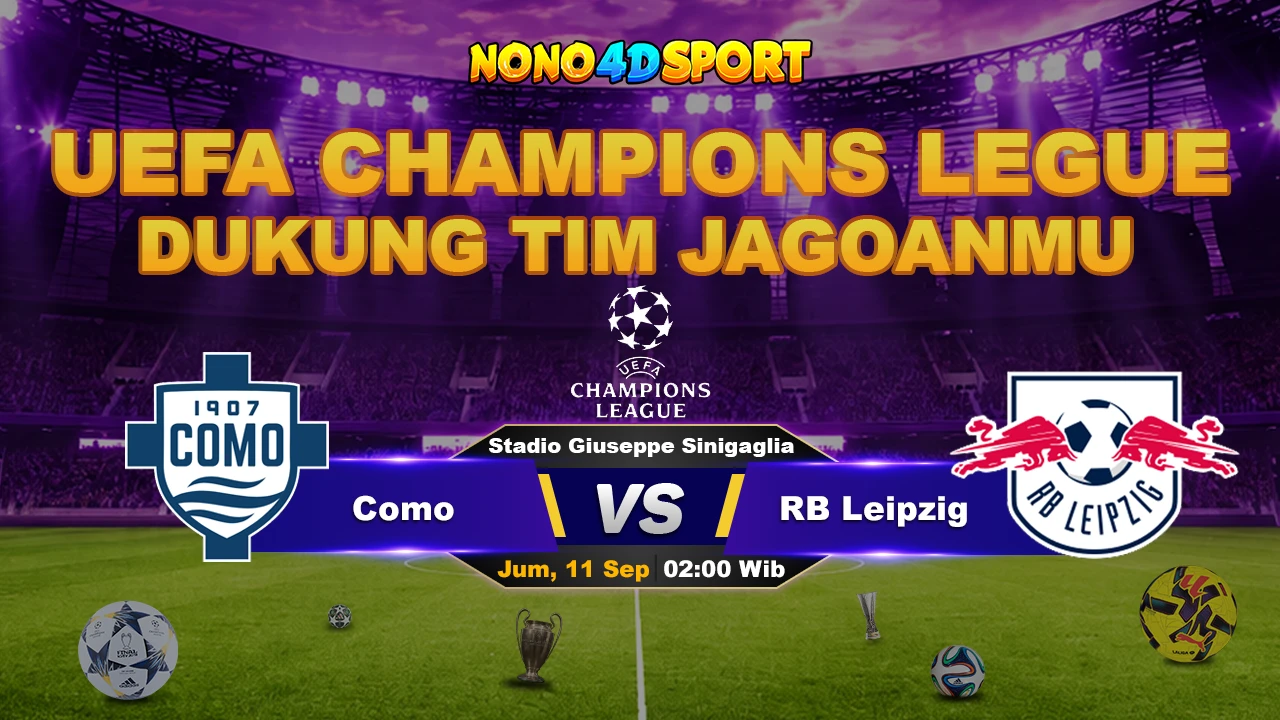 Prediksi Skor Como vs RB Leipzig