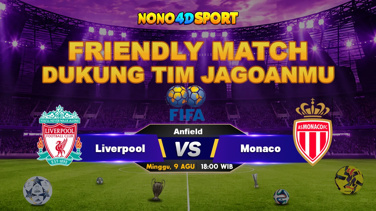 Prediksi Skor Liverpool vs Monaco