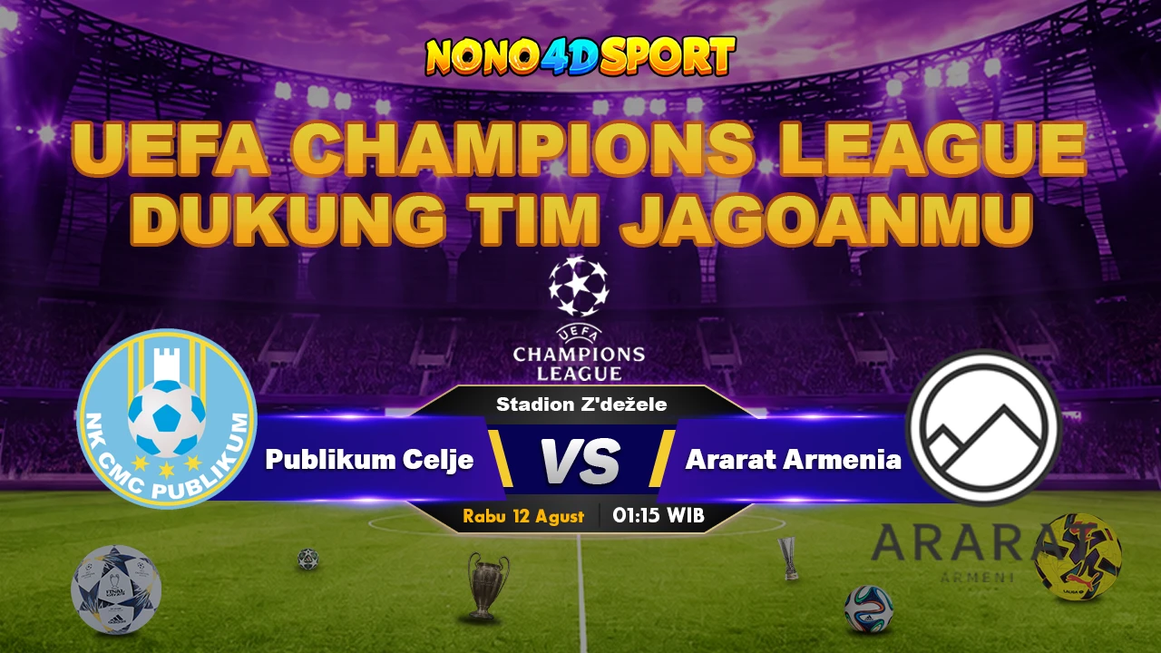 Prediksi Skor Publikum Celje vs Ararat Armenia