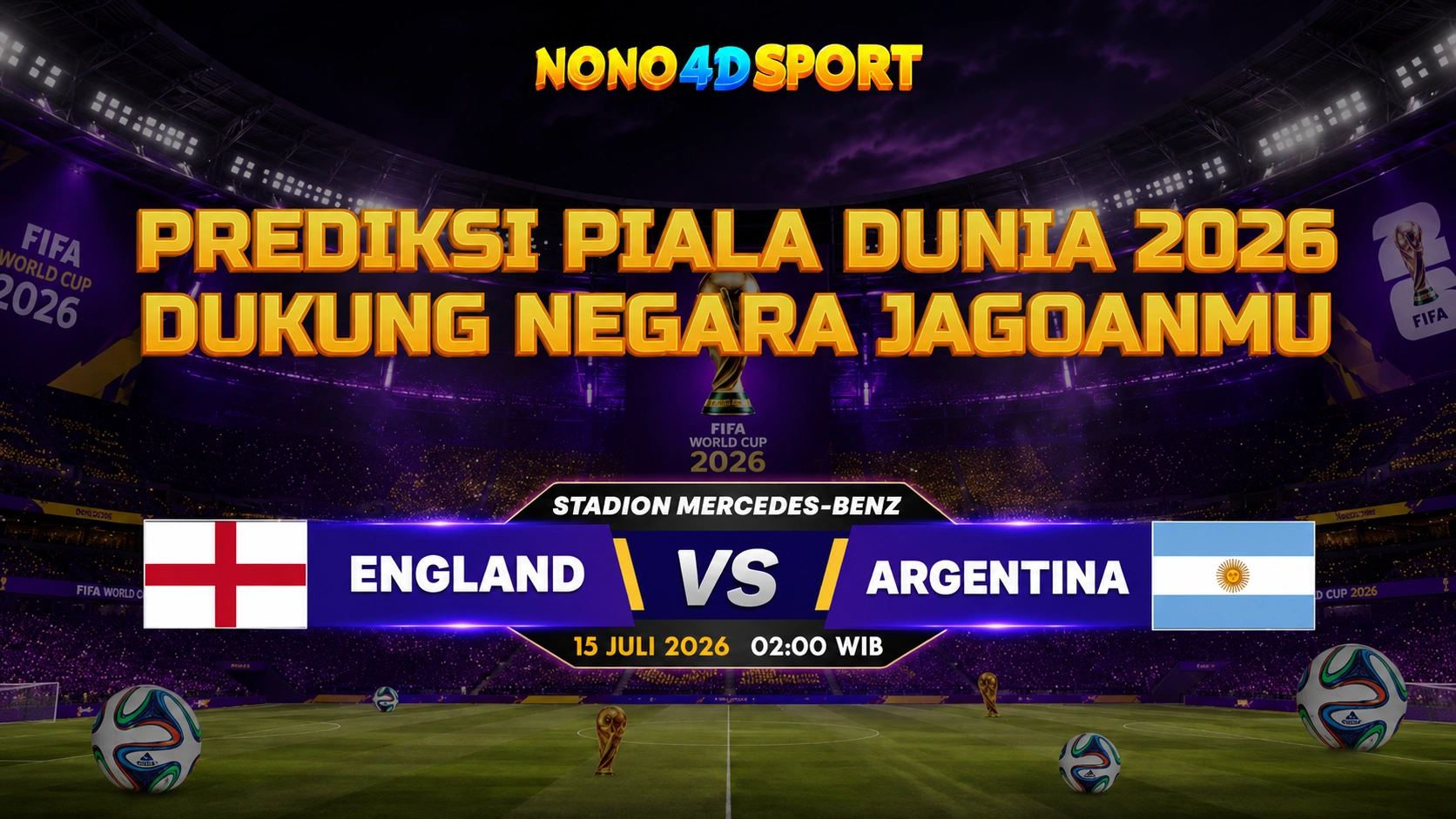 England vs Argentina Prediksi Akhir Semi Final World Cup 2026