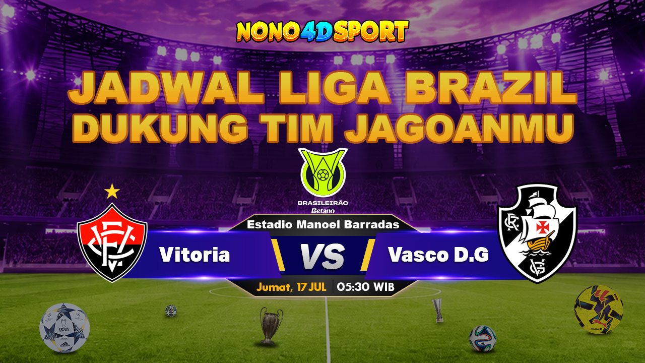 Prediksi Skor Vitoria vs Vasco Da Gama
