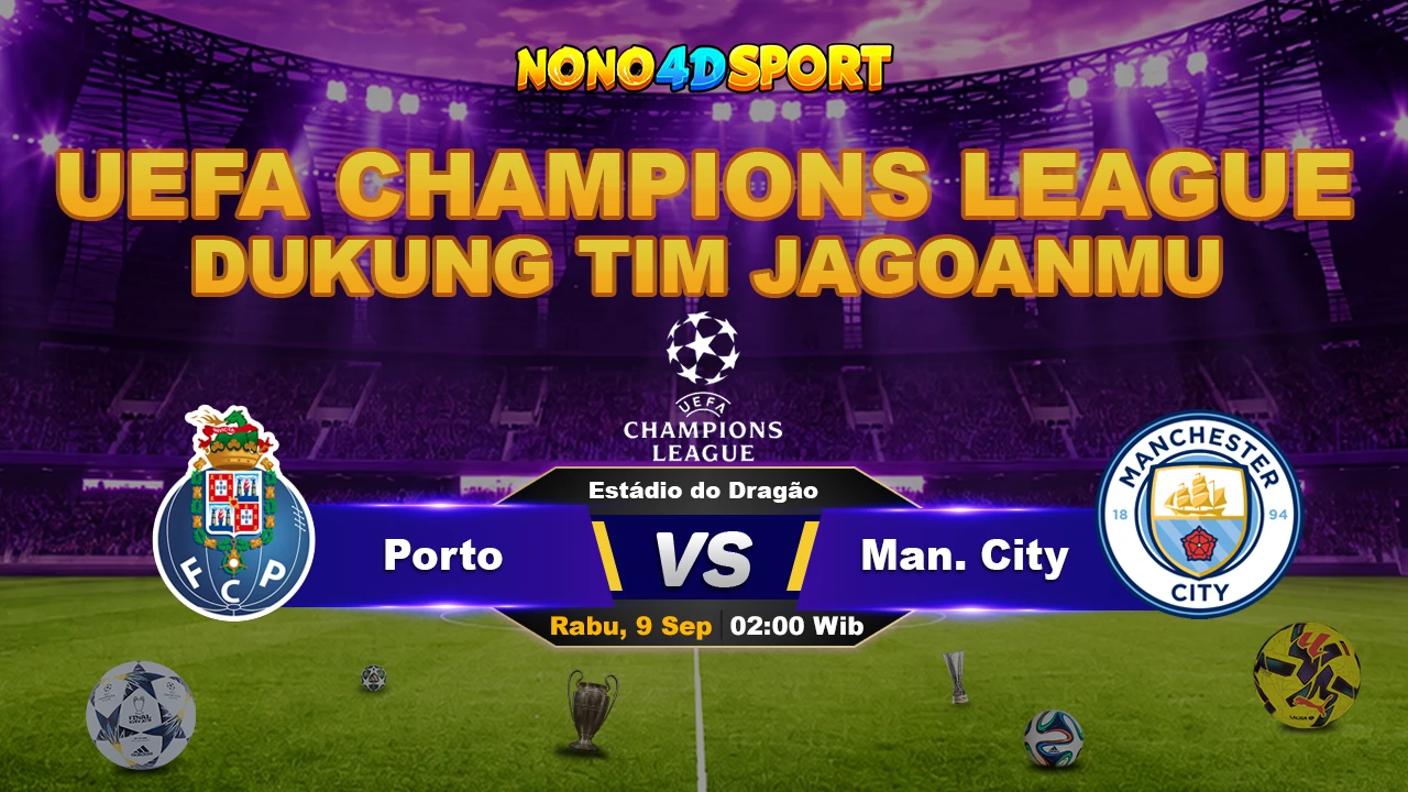 Prediksi Skor Porto vs Manchester City