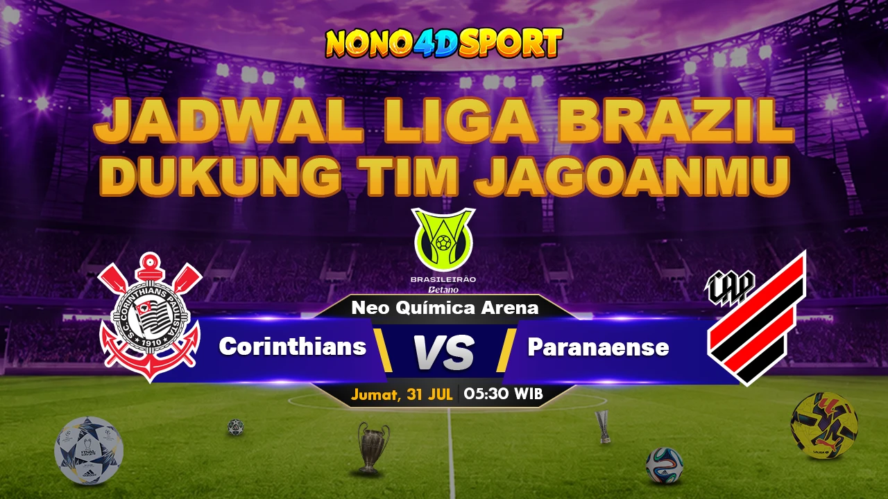 Prediksi skor Corinthians vs Atletico Paranaense