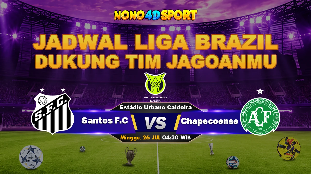 PREDIKSI SKOR Santos vs Chapecoense