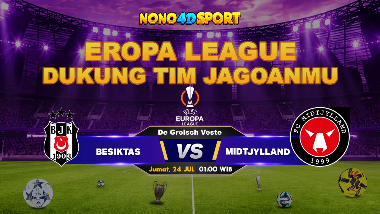 Besiktas vs Midtjylland Prediksi Skor